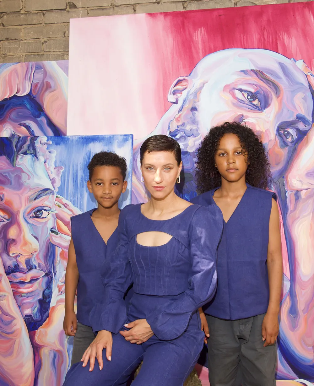Rebekka Macht in SCHIRN MAG — Painting, motherhood and care
